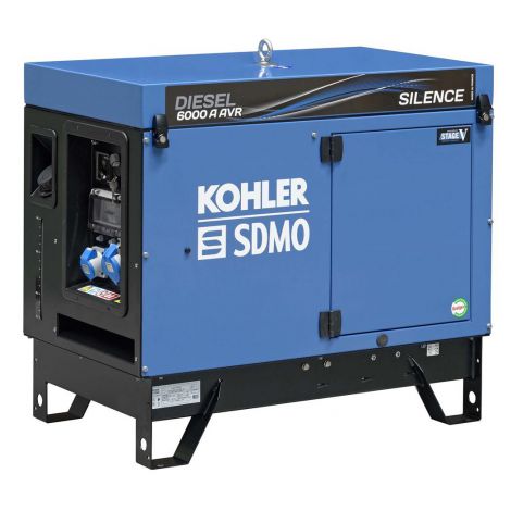 SDMO Generator Diesel 6000 E Silence AVR