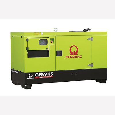 Pramac Generator 30kVA 1 Phase Standby Diesel Generator (GBW45P)