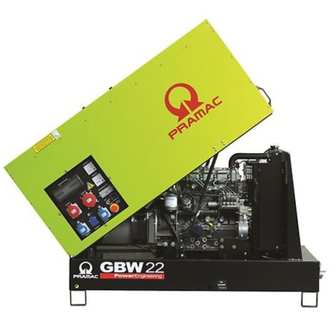 Pramac Generator 20kVA 3 Phase Standby Generator (GBW22P)